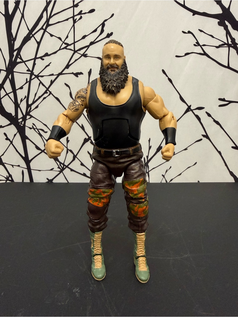 WWE Braun Strowman Mattel Elite Action Figure Wrestling Series 2011 8”
